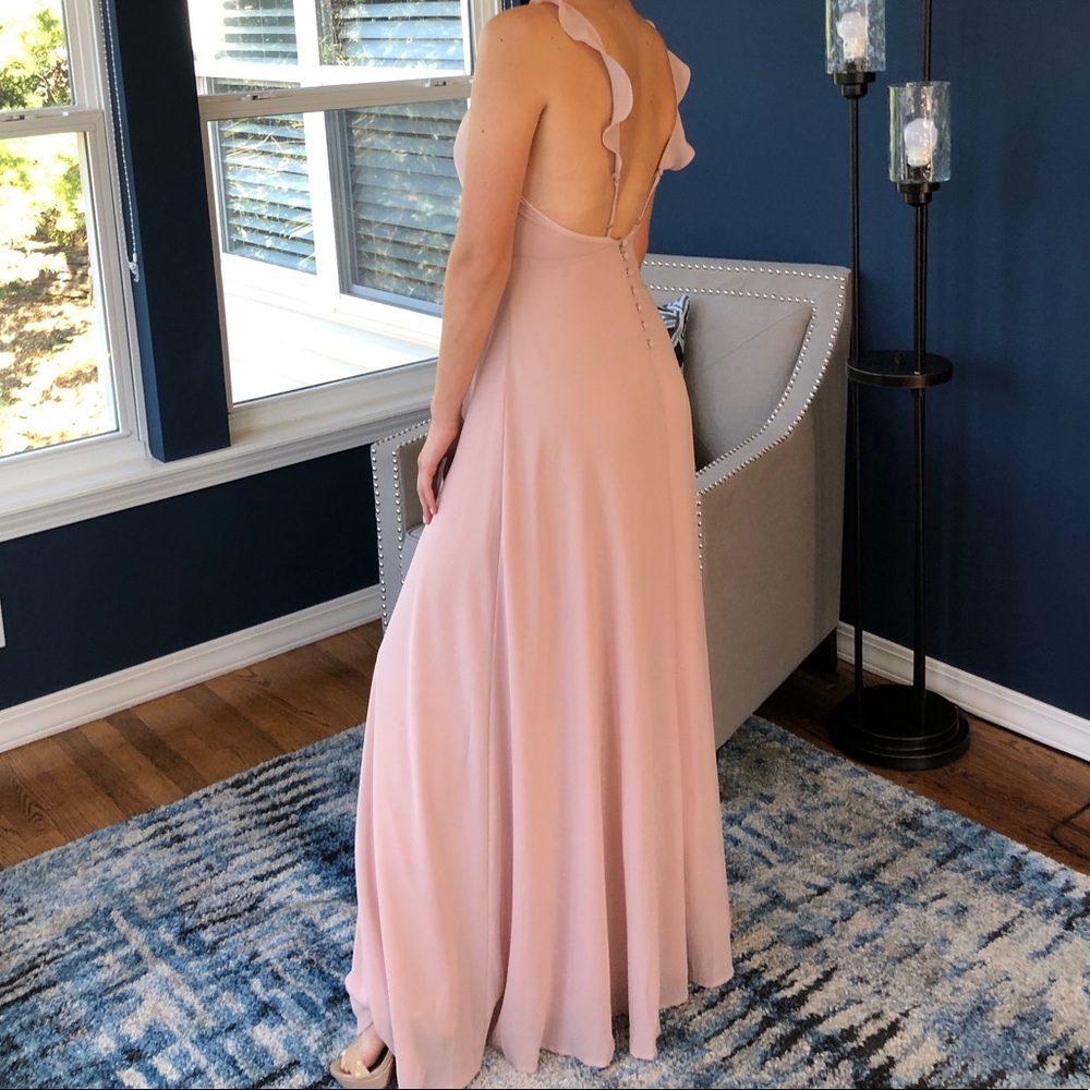 Lulus Backless Maxi Dress